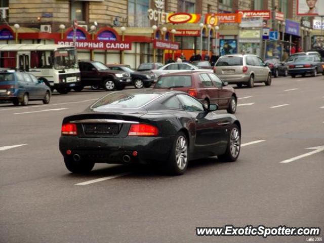 Aston Martin Vanquish spotted in Moscow, Russia