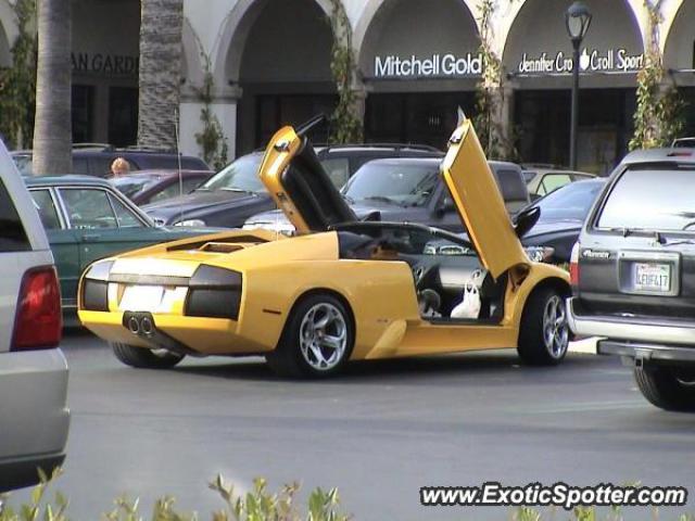 Lamborghini Murcielago spotted in Newport, California