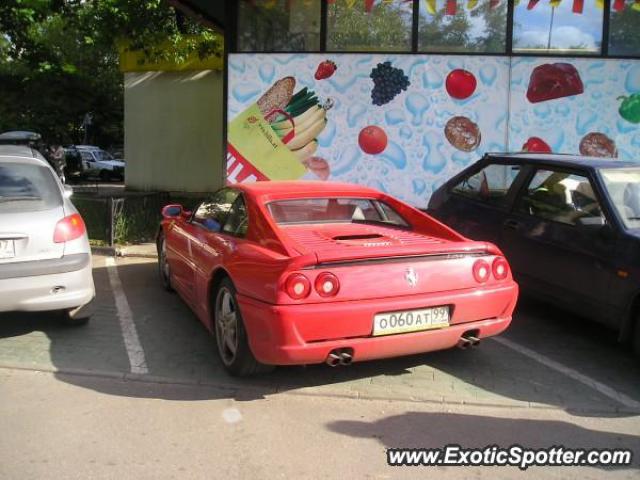 Ferrari F355 spotted in Moscow, Russia