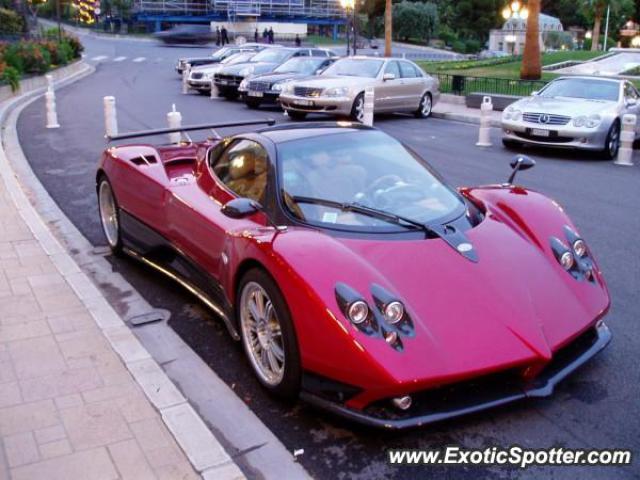 Pagani Zonda spotted in Monte Carlo, Monaco