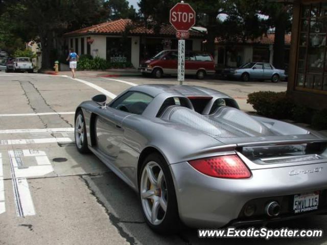 Porsche Carrera GT spotted in Carmel, California