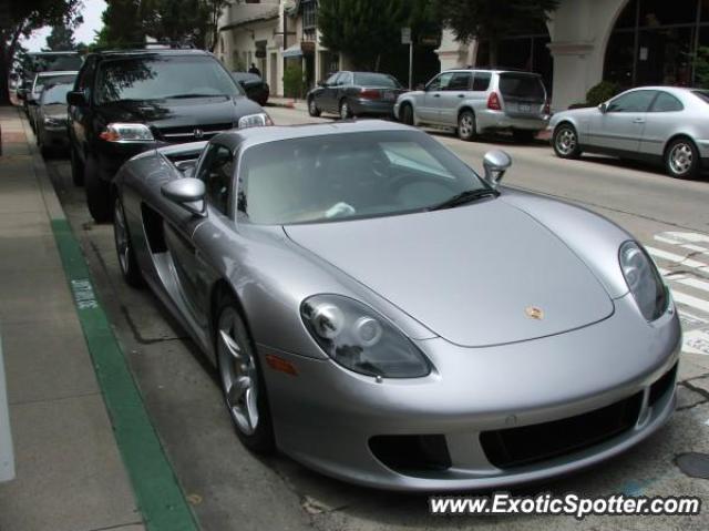 Porsche Carrera GT spotted in Carmel, California