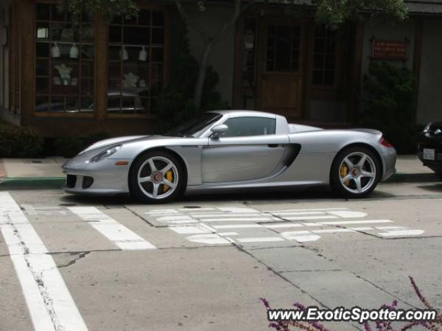 Porsche Carrera GT spotted in Carmel, California