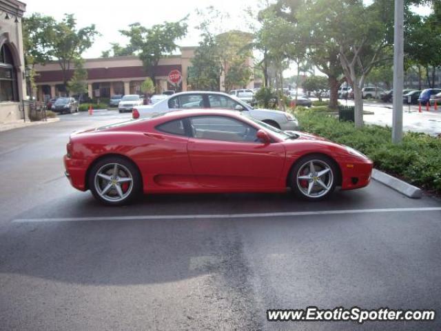 Ferrari 360 Modena spotted in Boca Raton, Florida