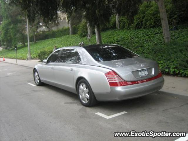 Mercedes Maybach spotted in Los Angeles, California