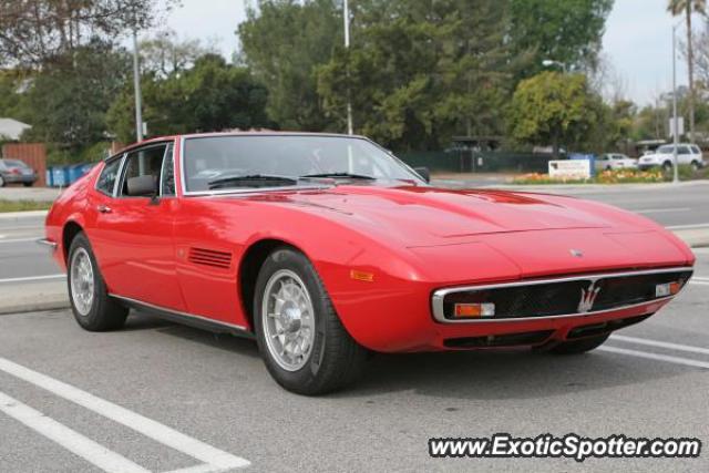 Maserati Ghibli spotted in Calabasas, California