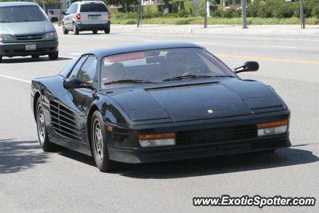 Ferrari Testarossa spotted in Calabasas, California