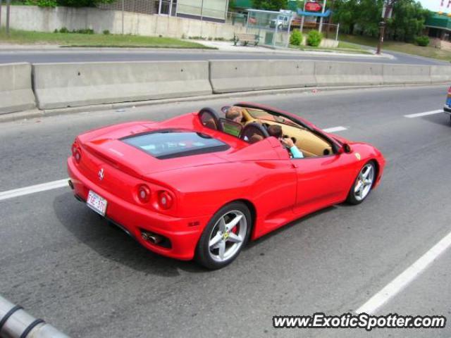 Ferrari 360 Modena spotted in Calgary, Alberta, Canada