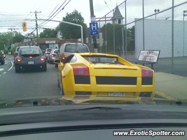 Lamborghini Gallardo spotted in Oceanside, New York