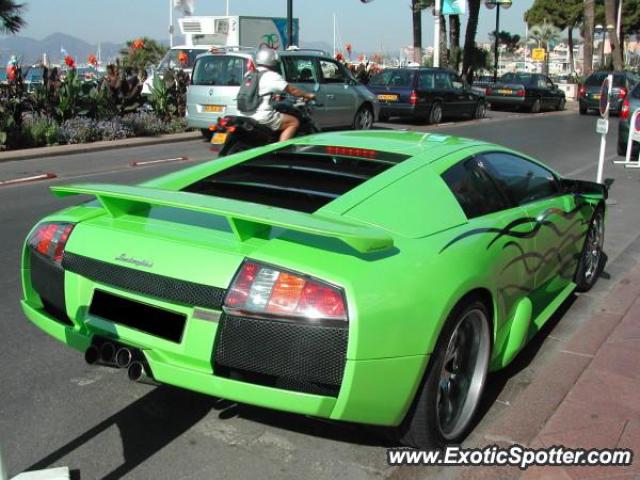 Lamborghini Murcielago spotted in Cannes, France