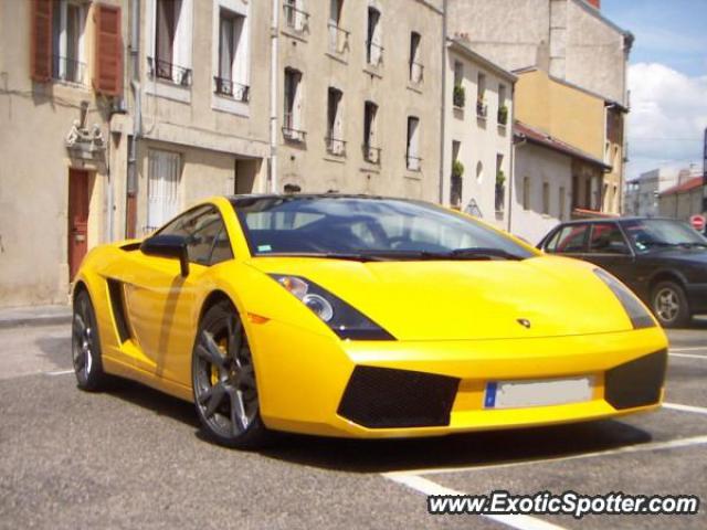 Lamborghini Gallardo spotted in Nancy, France