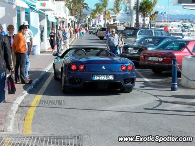 Ferrari 360 Modena spotted in Puerto Banus, Spain