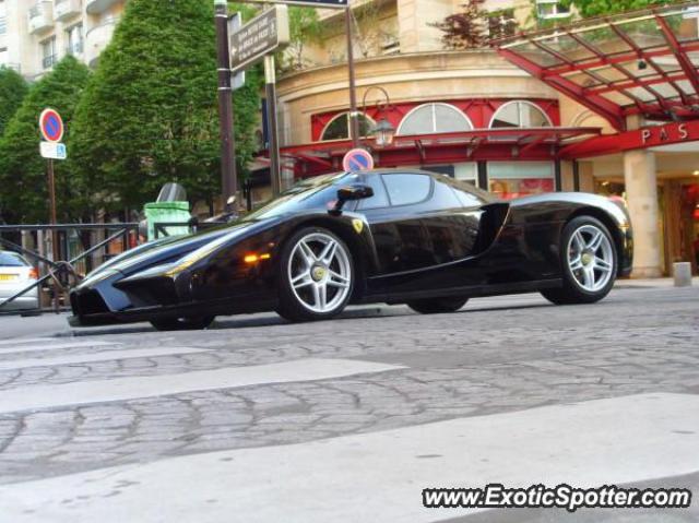 Ferrari Enzo spotted in Paris, France