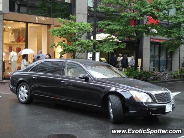 Mercedes Maybach spotted in Tokyo, Japan