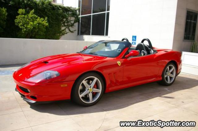 Ferrari 550 spotted in Beverly Hills, California