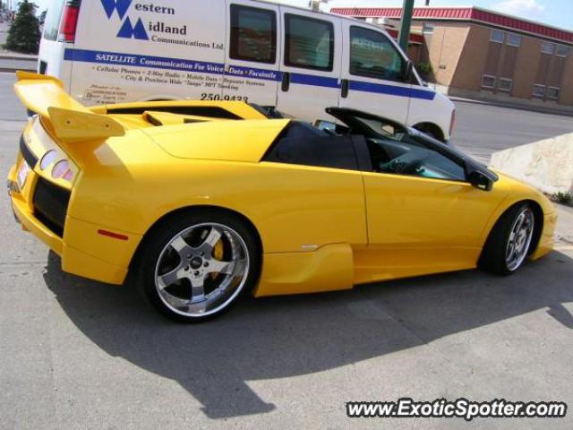 Lamborghini Murcielago spotted in Calgary, Alberta, Canada