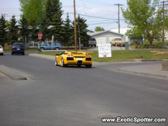 Lamborghini Murcielago spotted in Calgary, Alberta, Canada