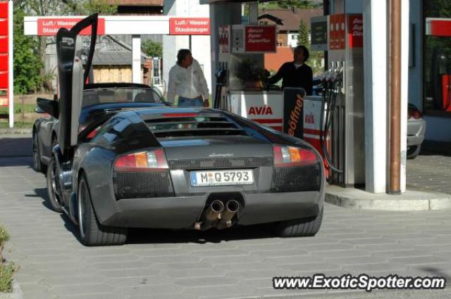 Lamborghini Murcielago spotted in Sant anton, Austria