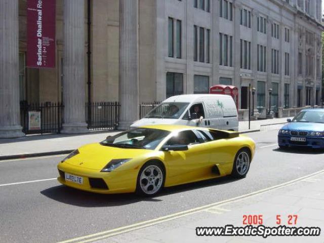 Lamborghini Murcielago spotted in London, United Kingdom