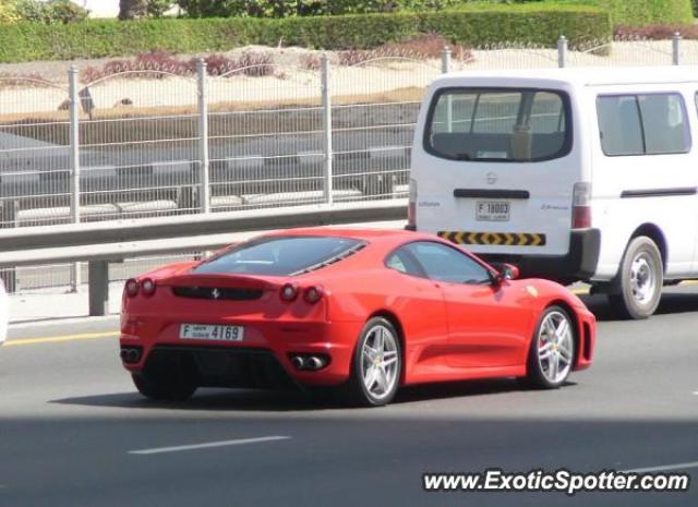 Ferrari F430 spotted in Dubai, United Arab Emirates