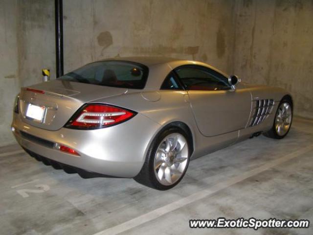 Mercedes SLR spotted in San Diego, California