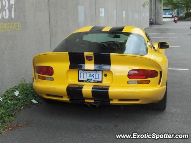 Dodge Viper spotted in Vancouver, Canada