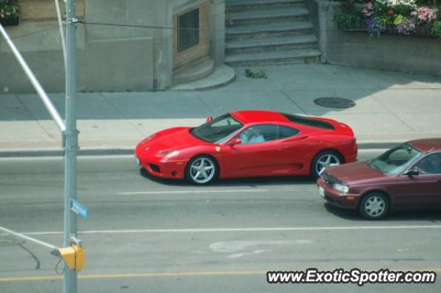 Ferrari 360 Modena spotted in Toronto, Canada