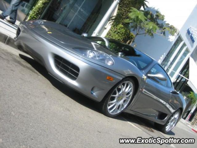 Ferrari 360 Modena spotted in Beverly Hills, California