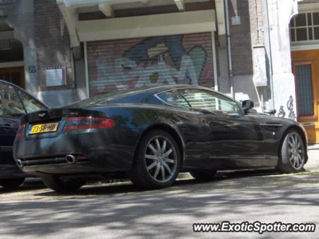 Aston Martin DB9 spotted in Amsterdam, Netherlands