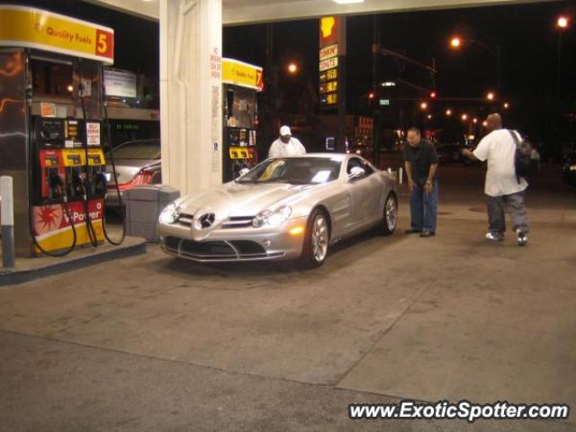 Mercedes SLR spotted in Chicago, Illinois