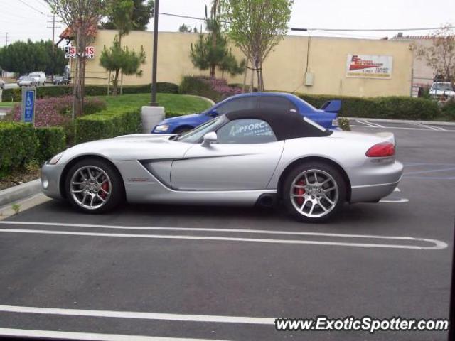 Dodge Viper spotted in La Habra, California