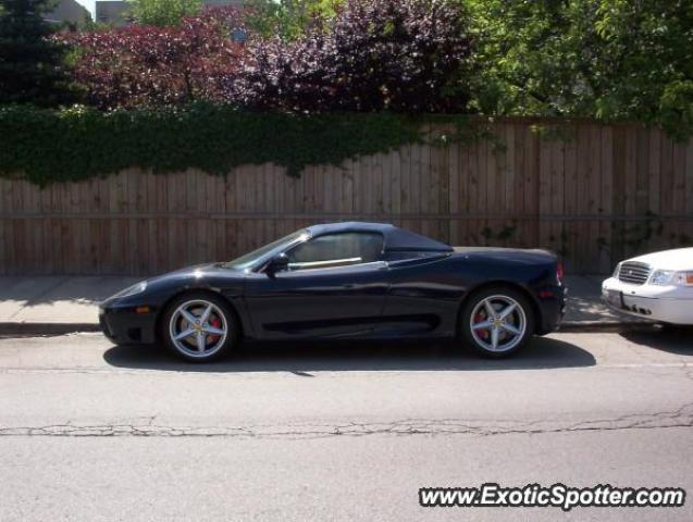 Ferrari 360 Modena spotted in Chicago, Illinois