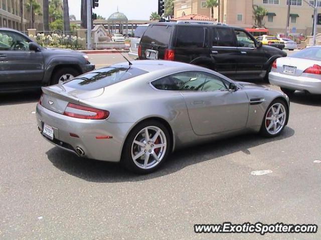 Aston Martin Vantage spotted in Newport, California