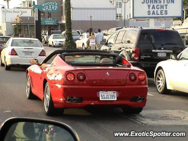 Ferrari 575M spotted in Newport, California