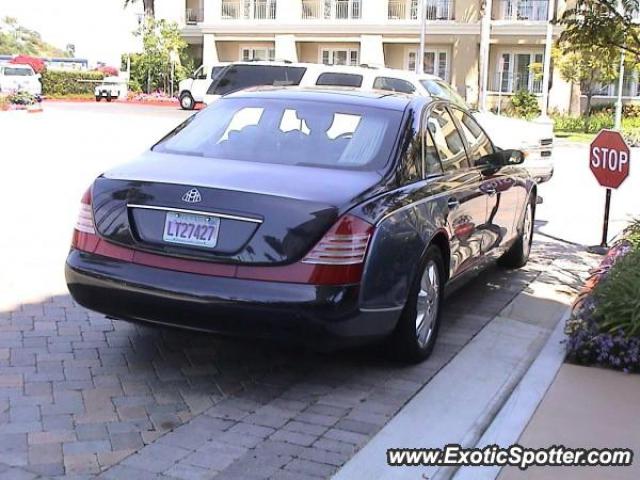 Mercedes Maybach spotted in Newport, California