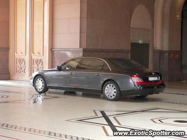 Mercedes Maybach spotted in Abu Dhabi, United Arab Emirates