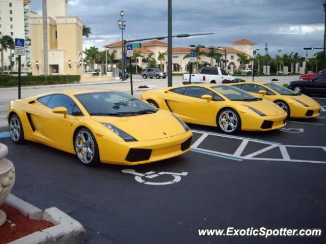 Lamborghini Gallardo spotted in Boca Raton, Florida