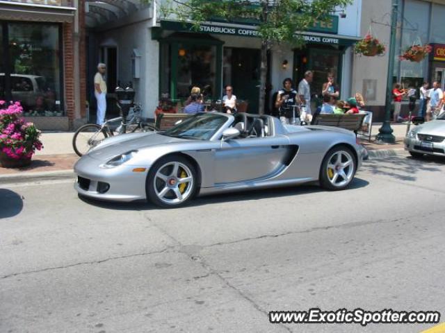 Porsche Carrera GT spotted in Oakville, Canada