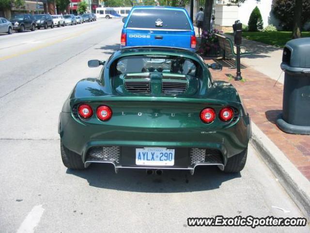 Lotus Elise spotted in Oakville, Canada