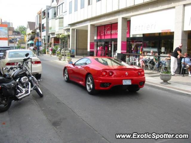 Ferrari 360 Modena spotted in Toronto, Canada