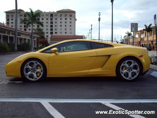 Lamborghini Gallardo spotted in Boca Raton, Florida