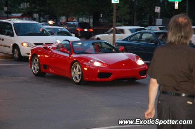 Ferrari 360 Modena spotted in Montreal, Canada