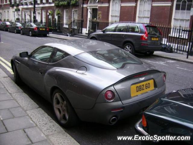 Aston Martin Zagato spotted in London, United Kingdom