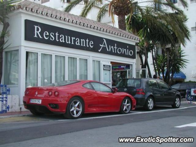 Ferrari 360 Modena spotted in Puerto Banus, Spain