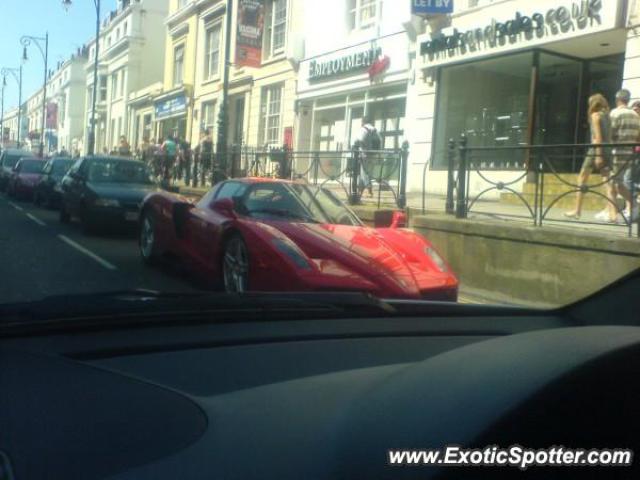 Ferrari Enzo spotted in Brighton, United Kingdom