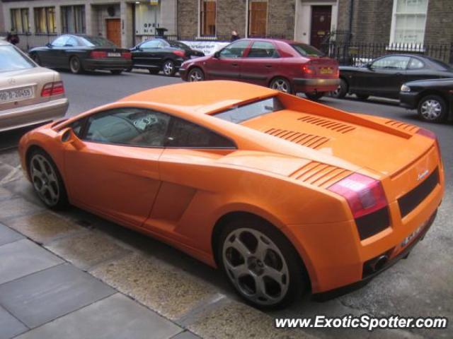 Lamborghini Gallardo spotted in Dublin, Ireland