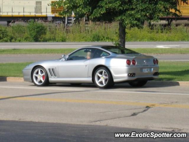 Ferrari 575M spotted in Barrington, Illinois