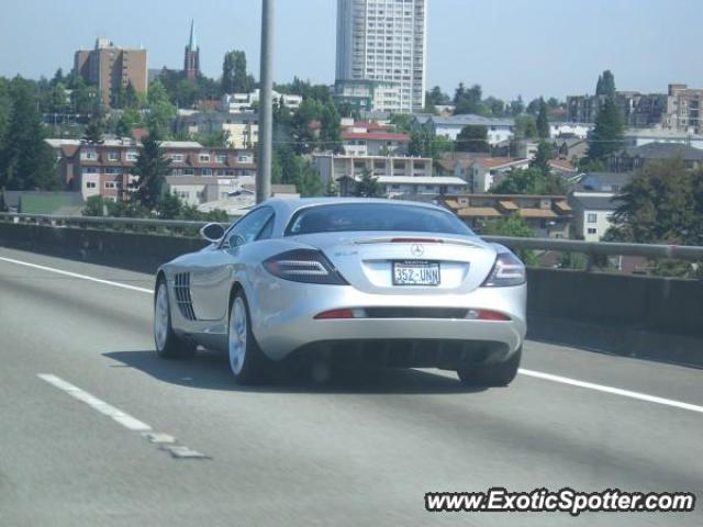 Mercedes SLR spotted in Seattle, Washington