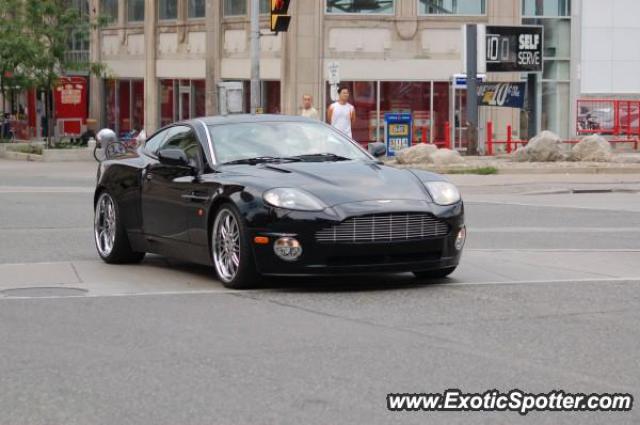 Aston Martin Vanquish spotted in Toronto, Canada