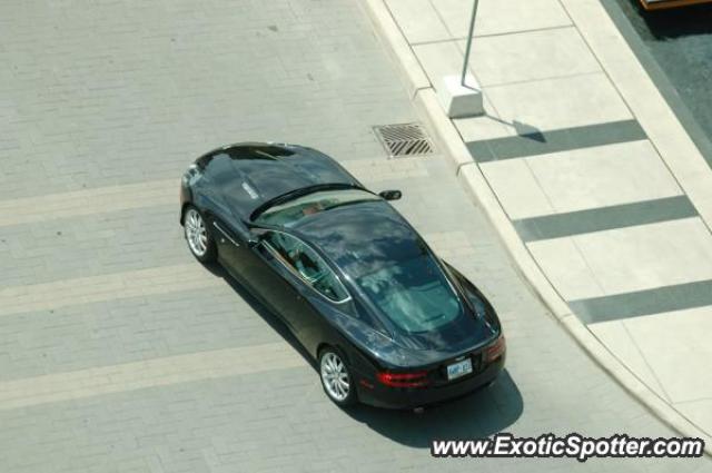 Aston Martin DB9 spotted in Toronto, Canada